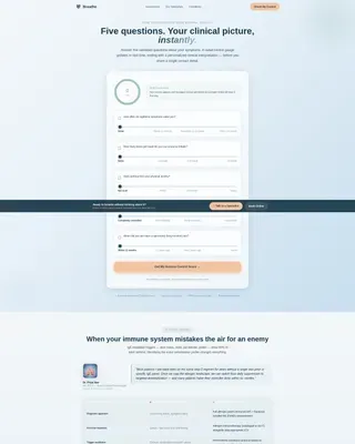 Specialist Clinic Landing Page Template