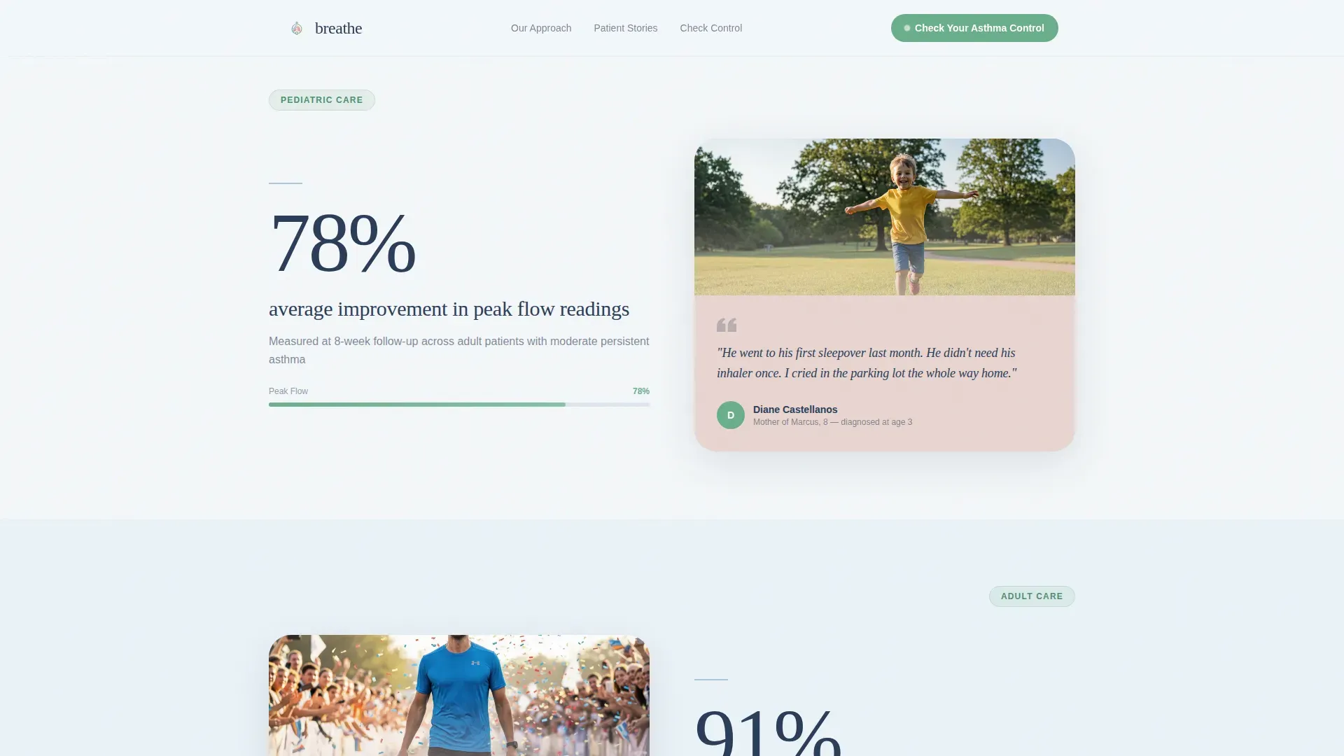 Treatment Center Landing page Template