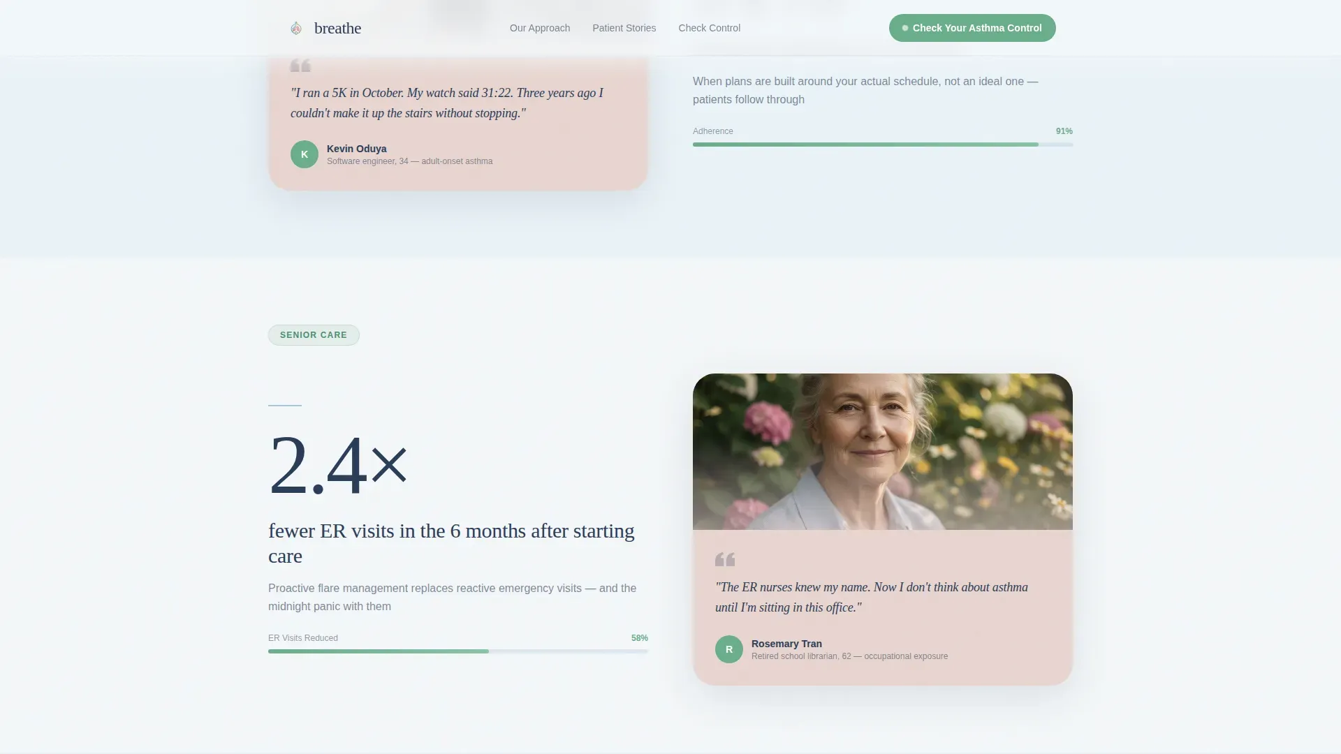 Treatment Center Landing page Template