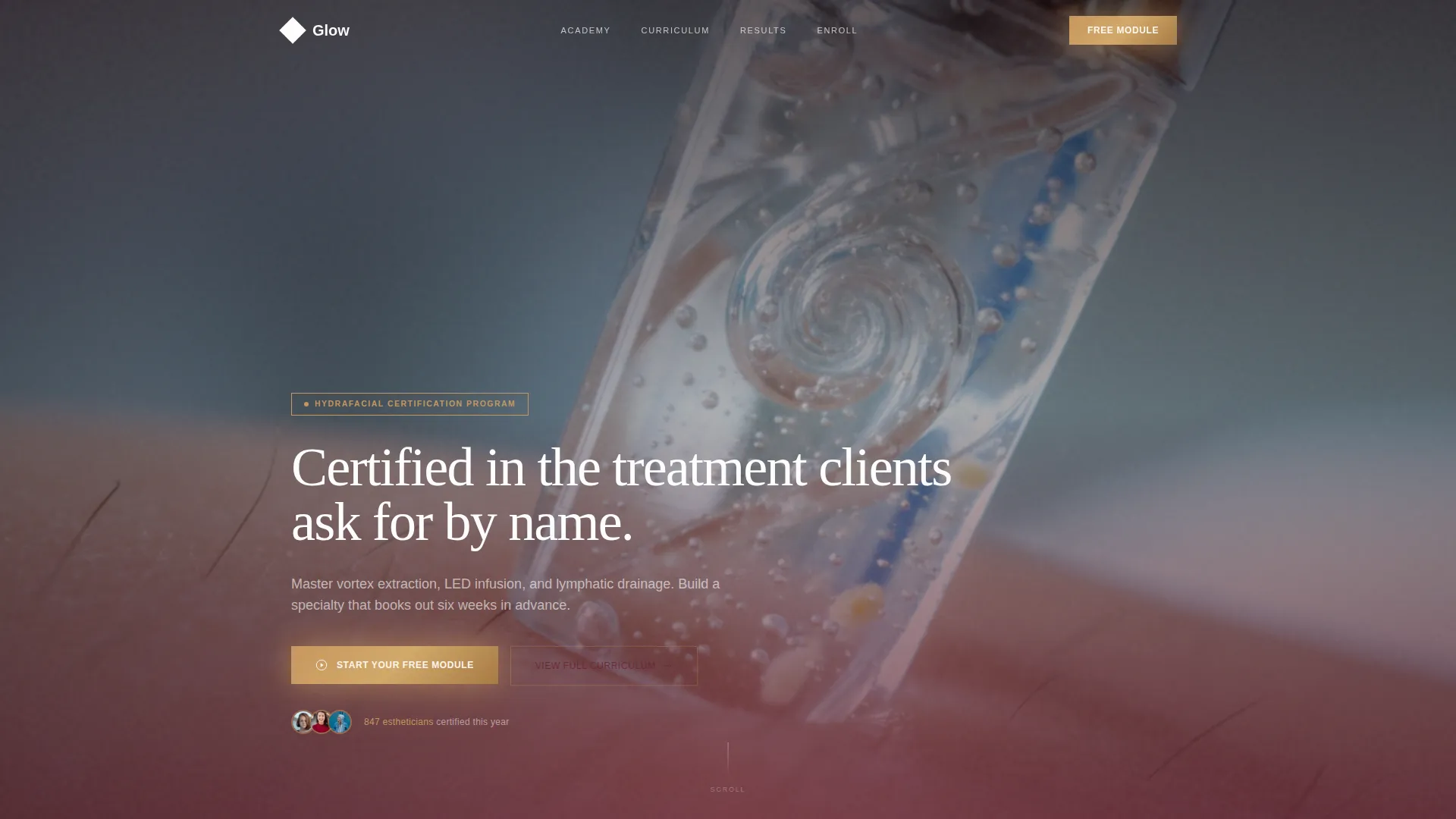 Specialty Beauty Treatments Complete Professional Website Template