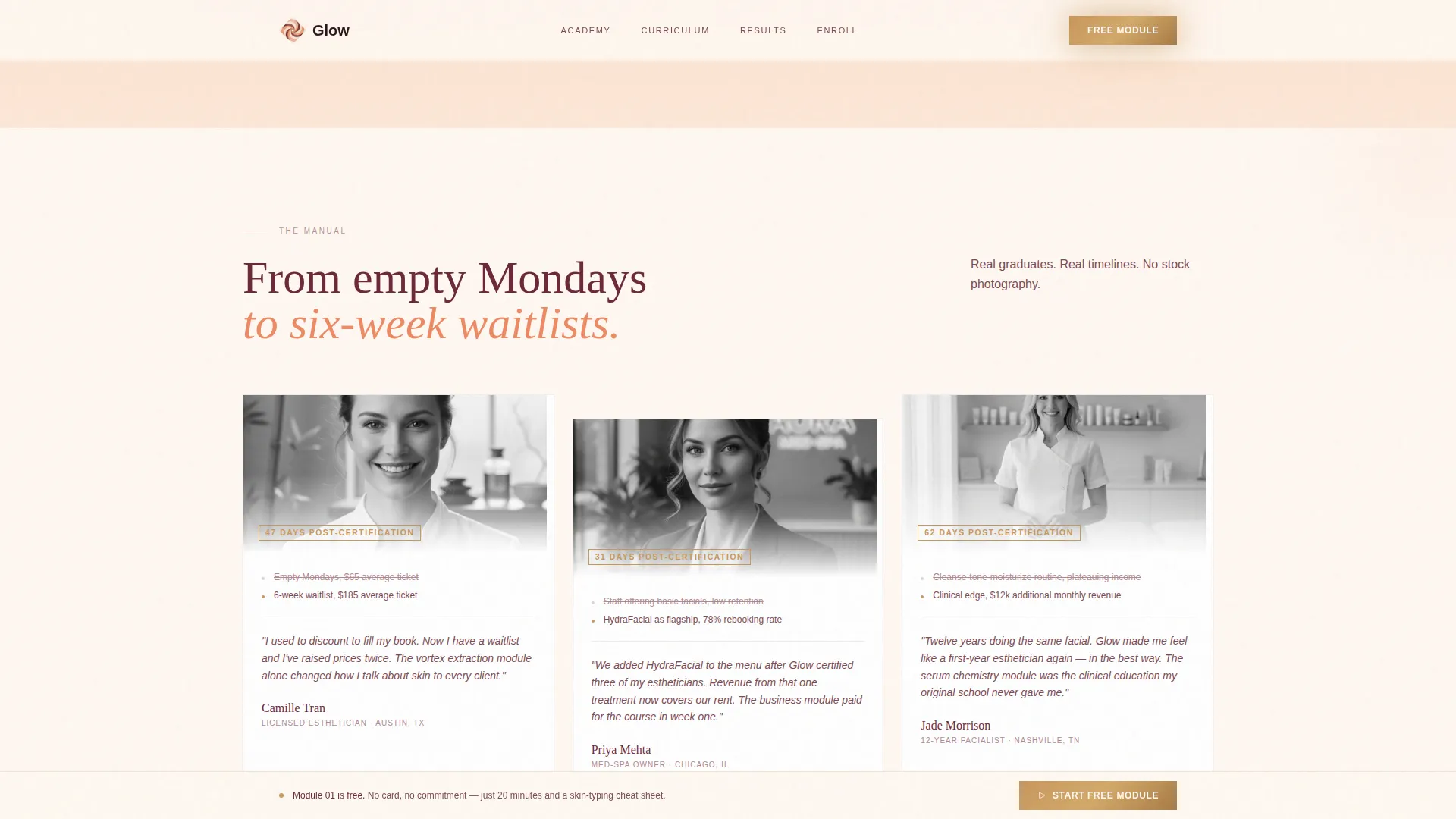 Specialty Beauty Treatments Complete Professional Website Template
