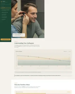 Patient Portal Landing page Template