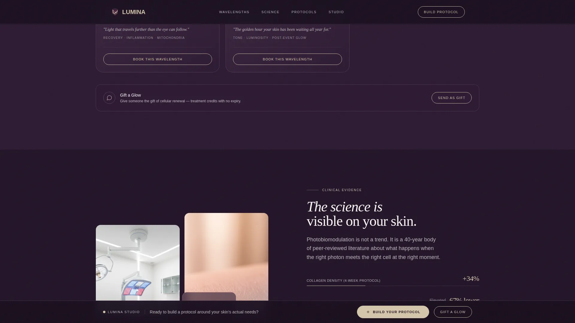 Skincare & Derma Clinic Advanced Booking Website Template