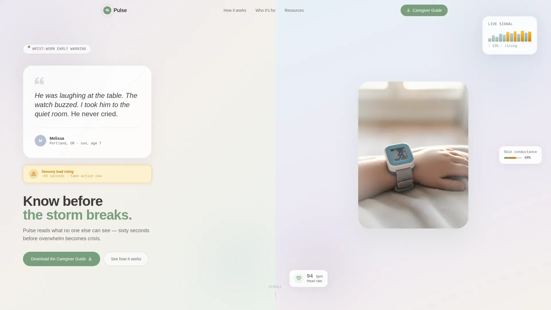 Autism Spectrum Care Reviews Website Template