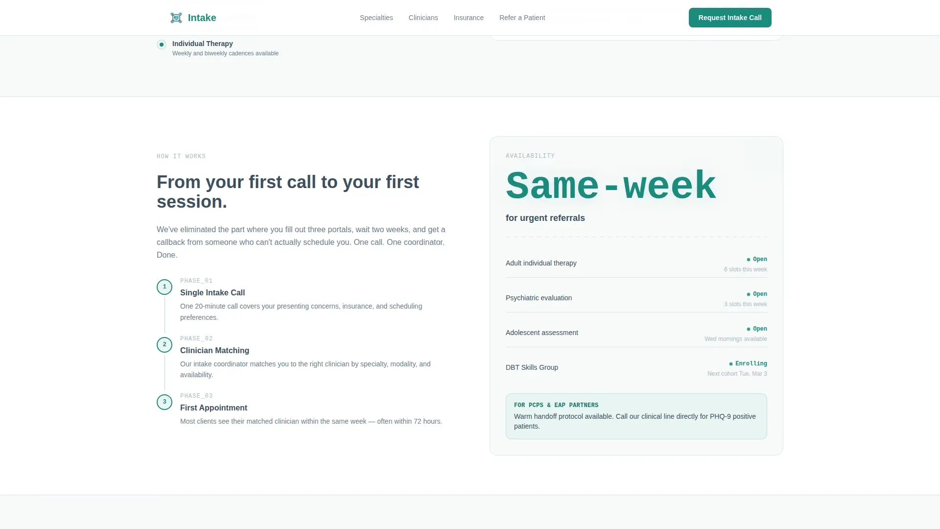 Mental Health & Psychiatry Professional Website Template