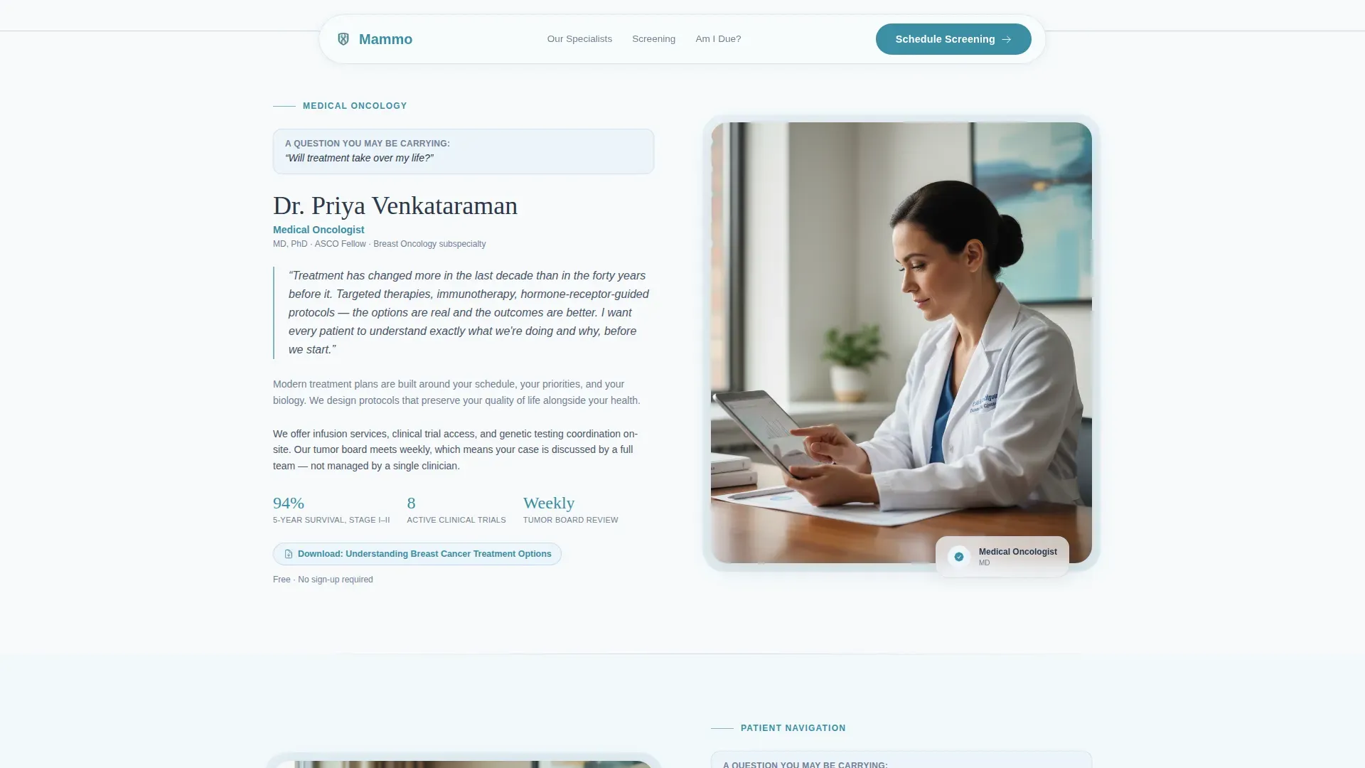 Women's Health & OB-GYN Professional Website Template