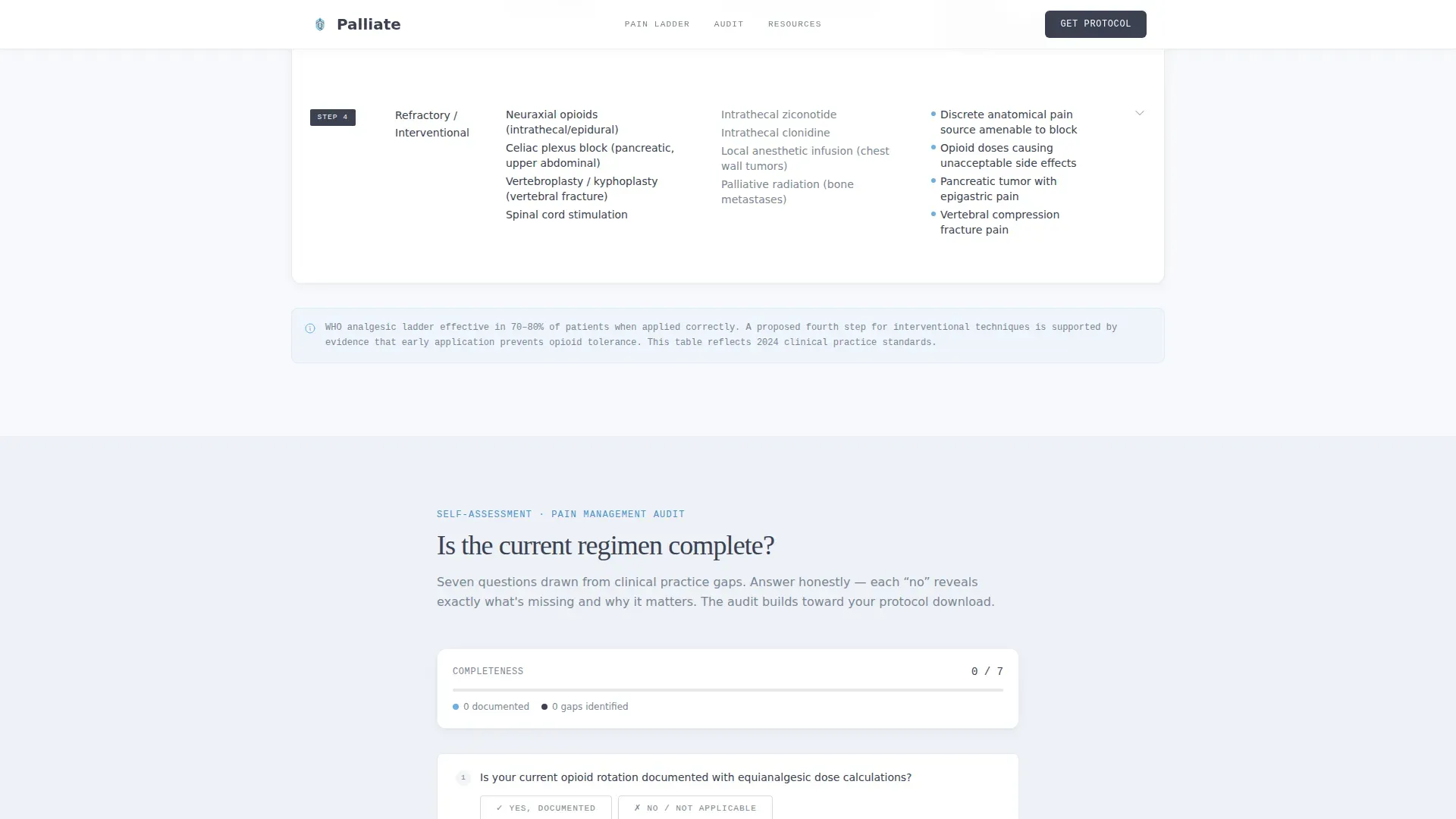 Pain Management Comparison Website Template