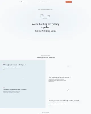 Cancer Recovery Care Specialist Professional Website Template