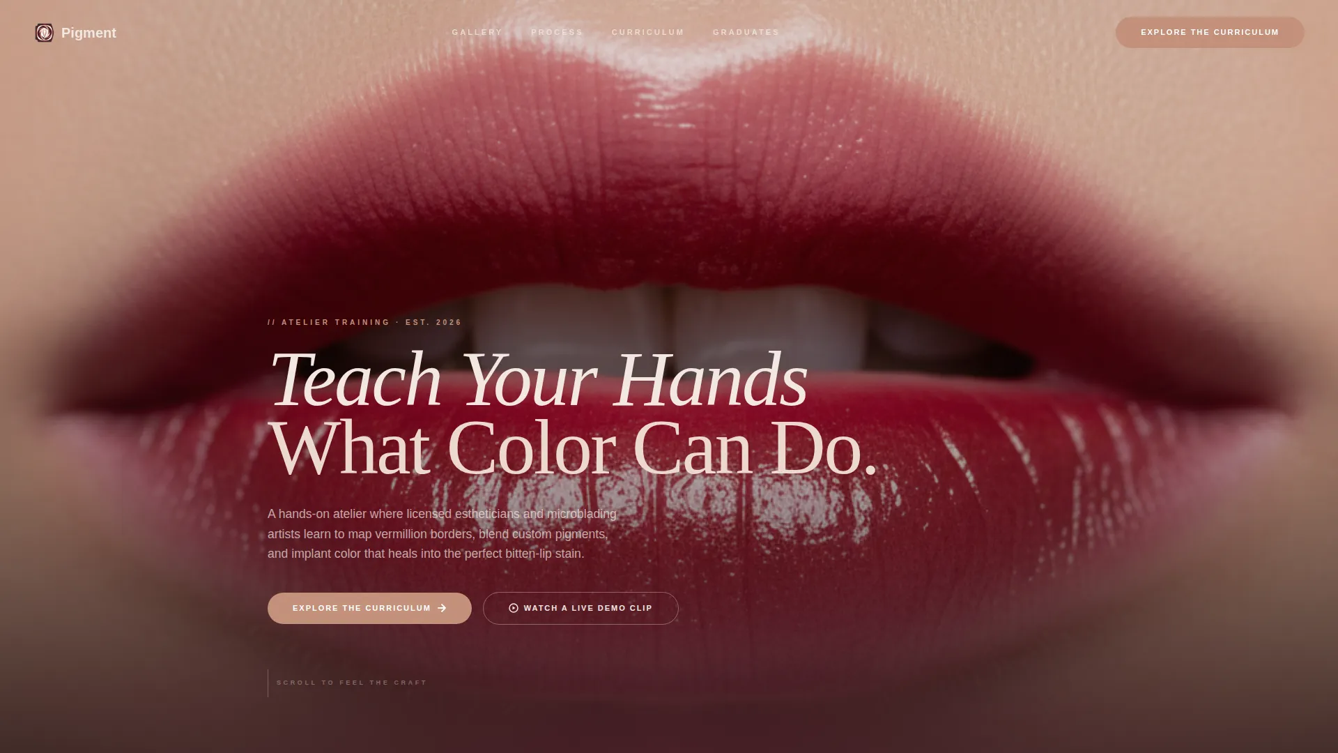 Specialty Beauty Treatments Specialist Blog Website Template