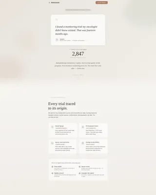 Cancer Recovery Care Advanced Professional Website Template