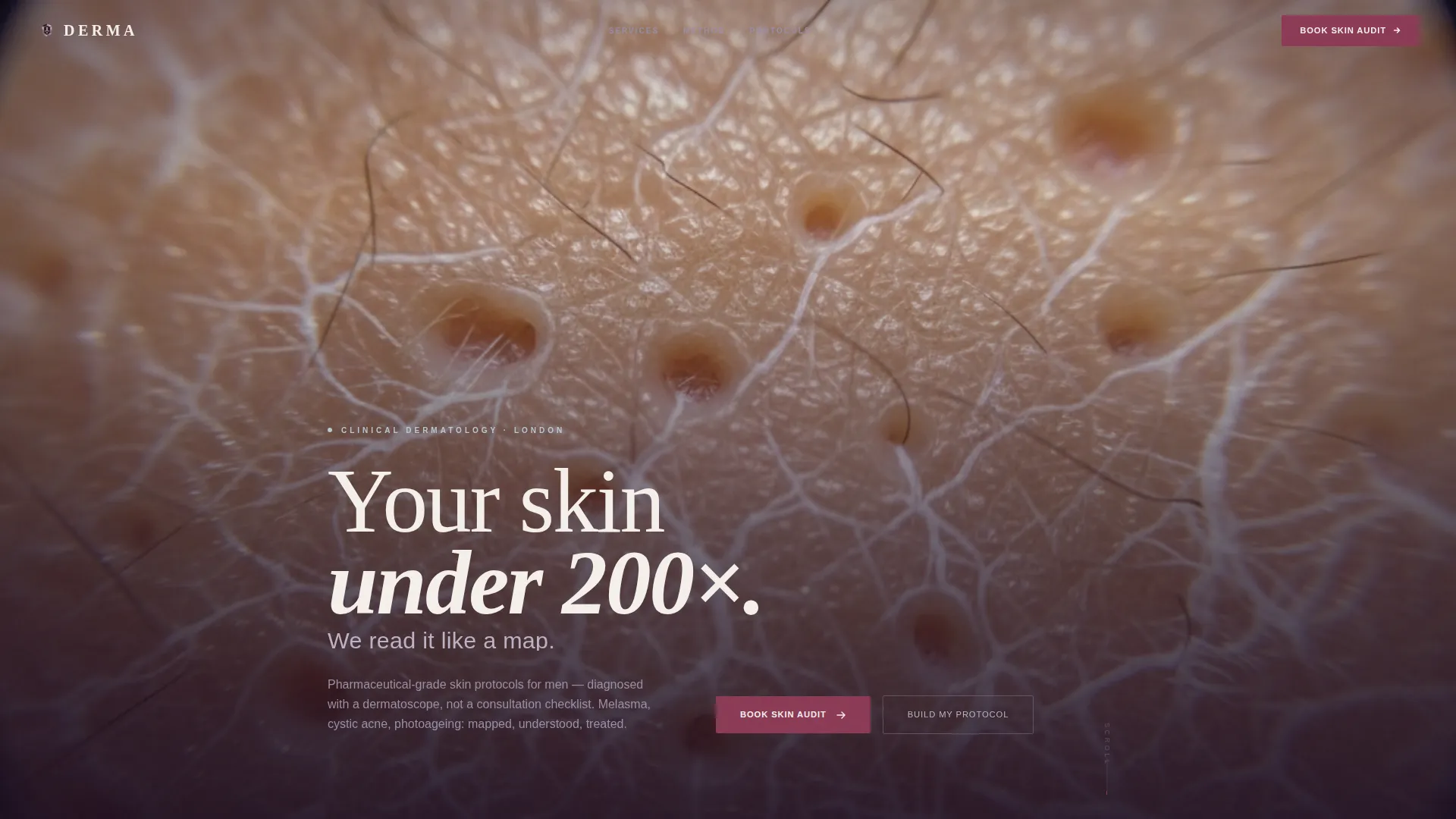 Precise Dermatologist | Free Website Template | Rocket