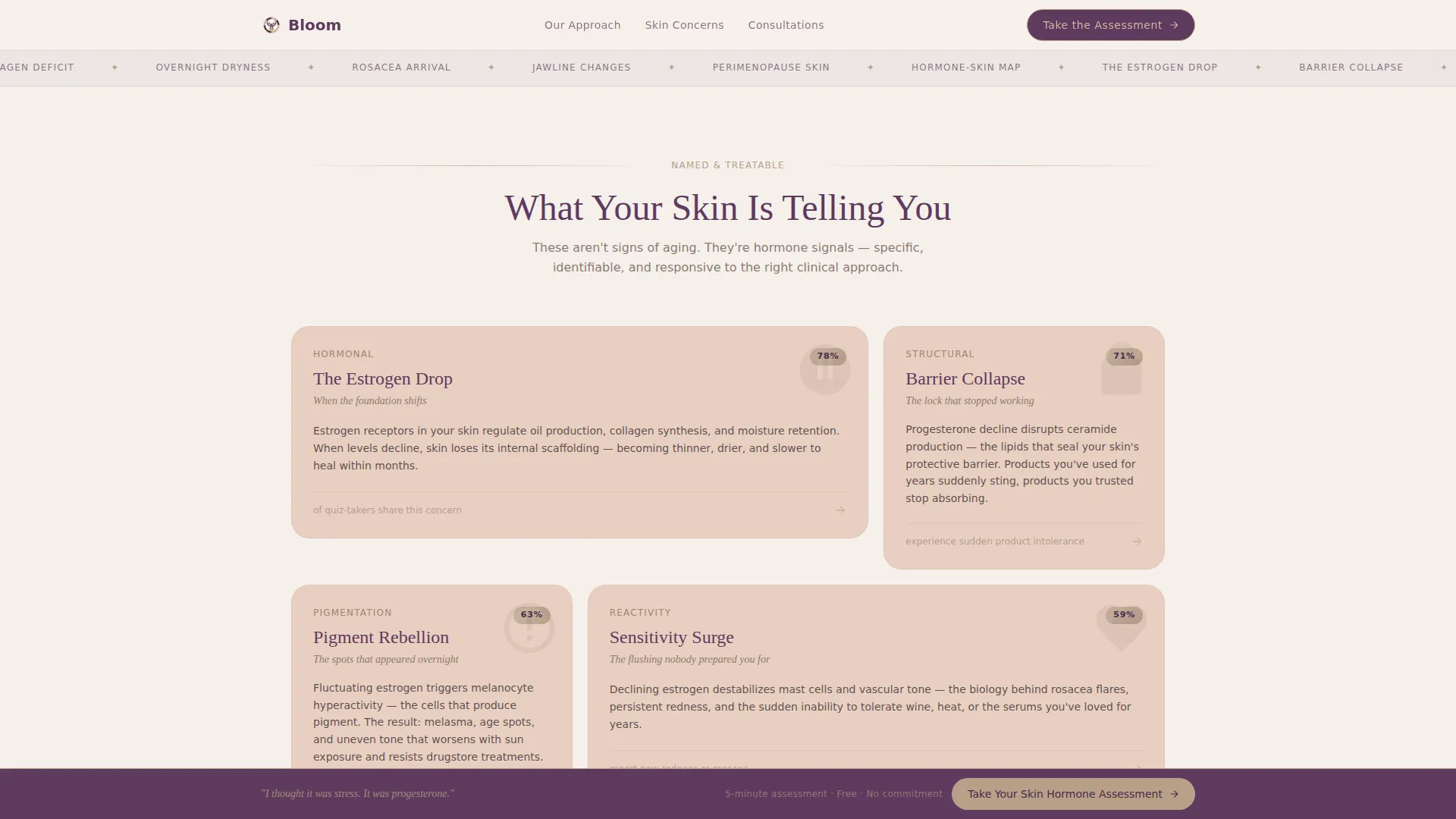 Elegant Dermatologist | Free Website Template | Rocket