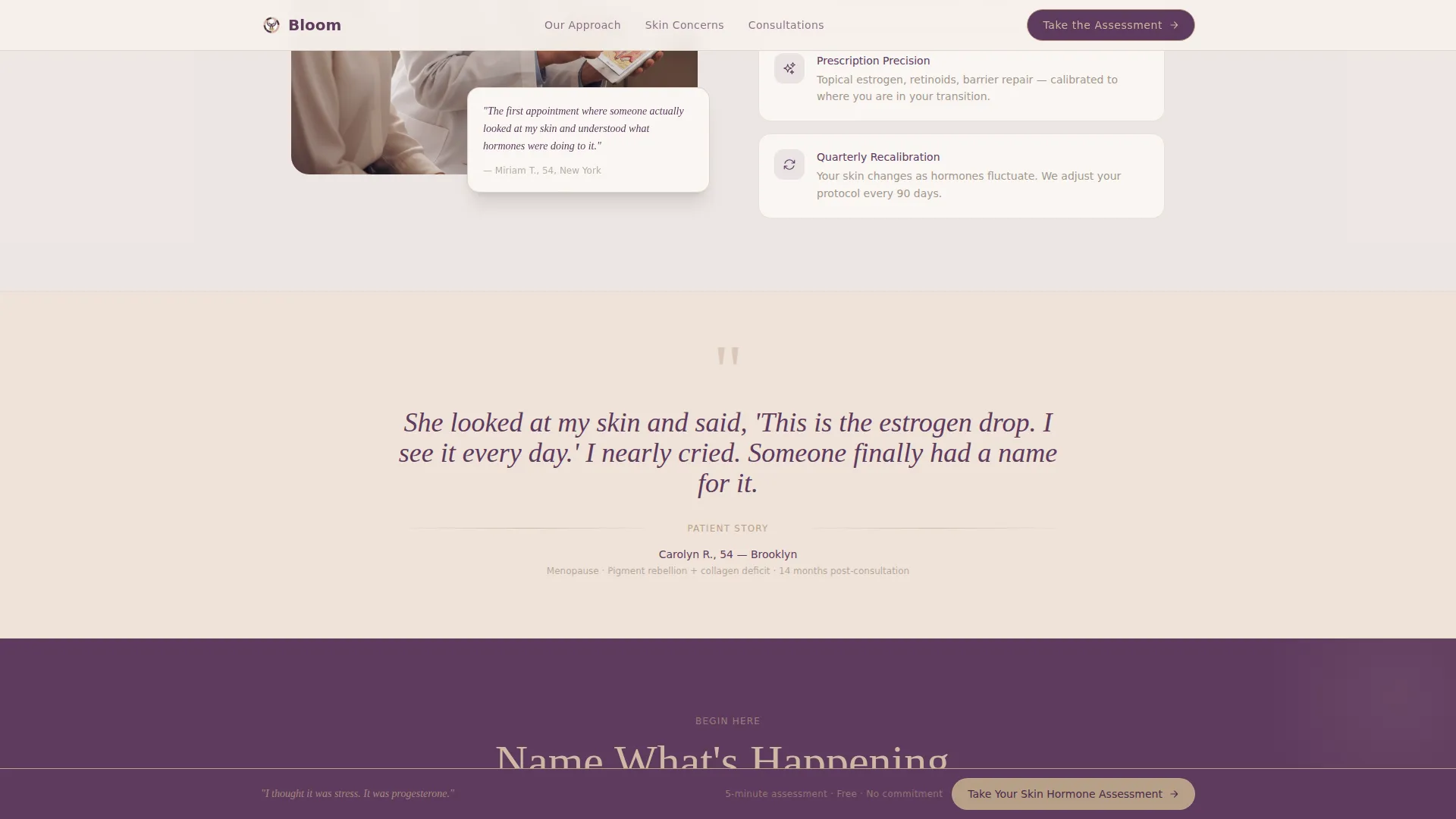 Elegant Dermatologist | Free Website Template | Rocket