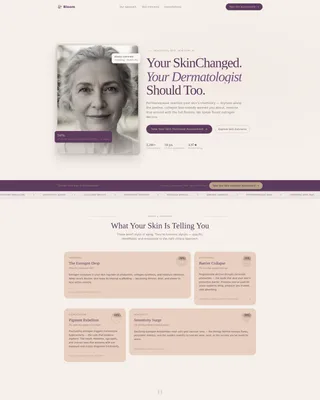 Elegant Dermatologist | Free Website Template | Rocket