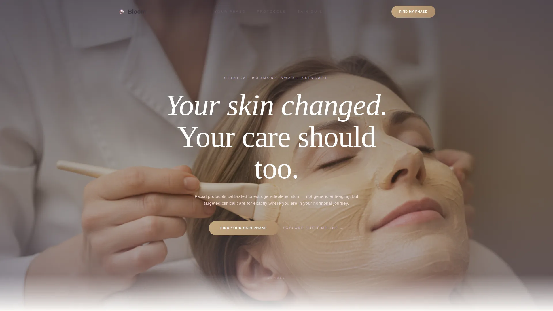 Restorative Menopausalskin | Free Website Template | Rocket