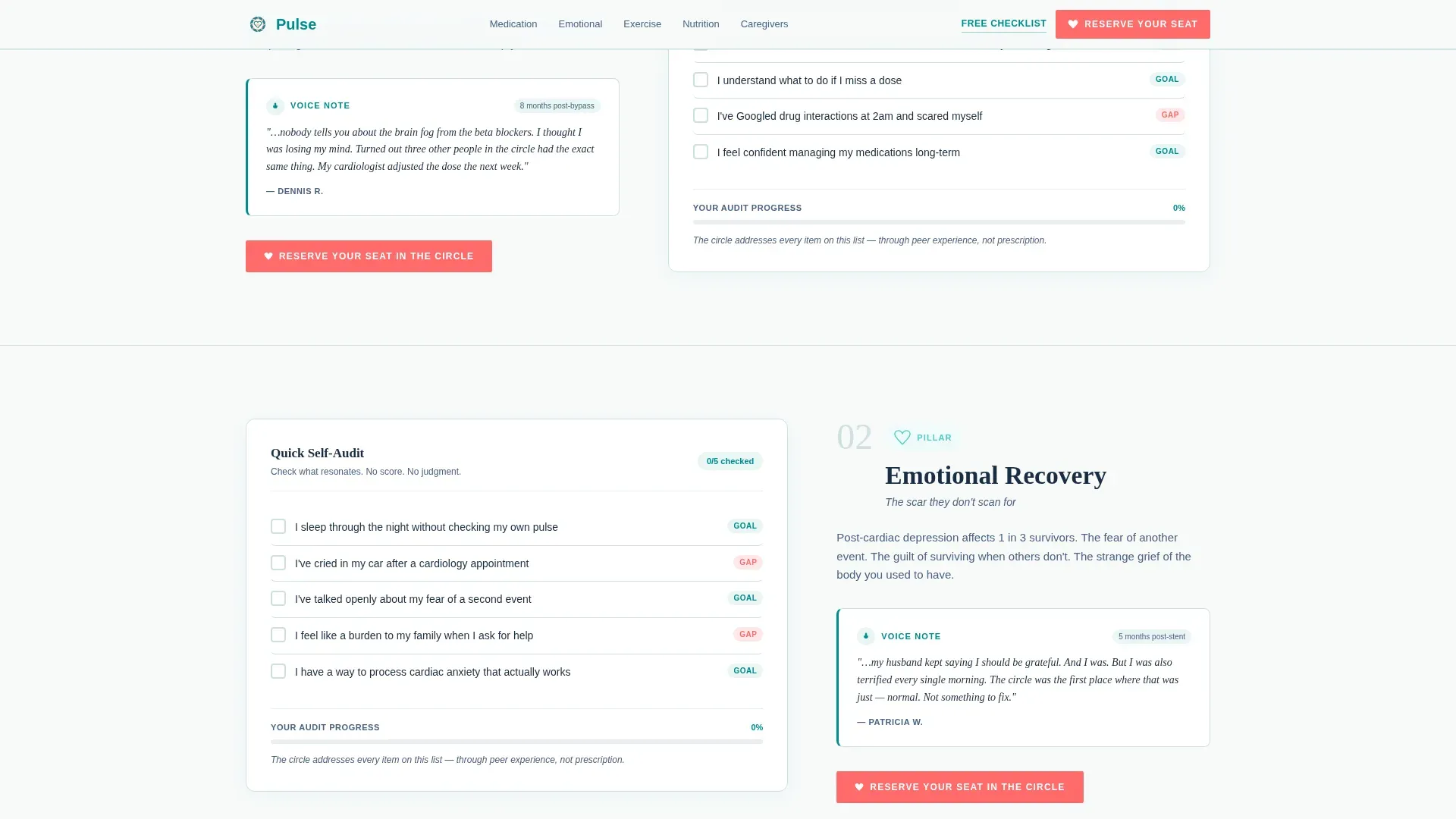 Cardiology Medicine Reviews Website Template