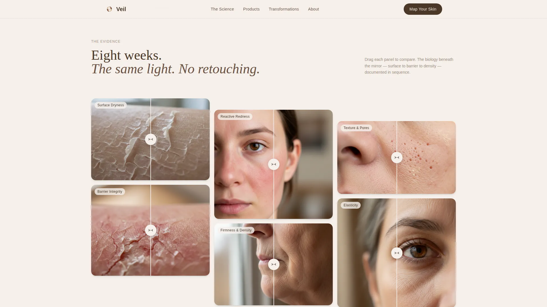 Radiant Skincare | Free Website Template | Rocket