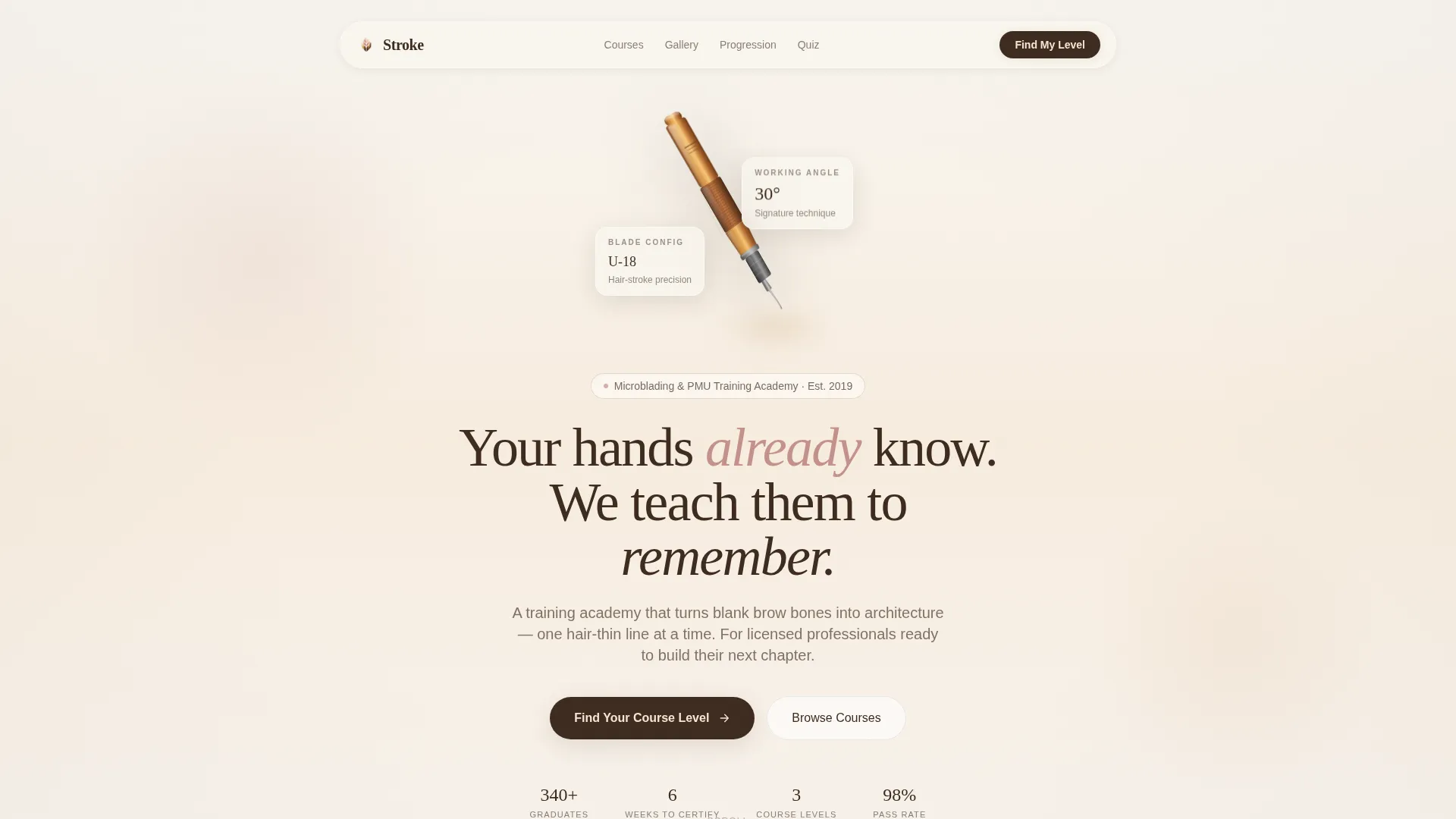 Specialty Beauty Treatments Expert Professional Website Template