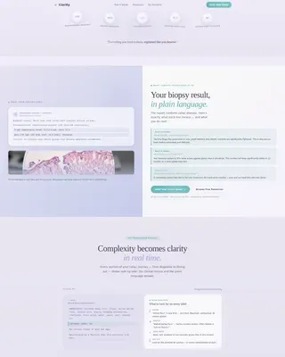 Celiac Disease Care Education Website Template