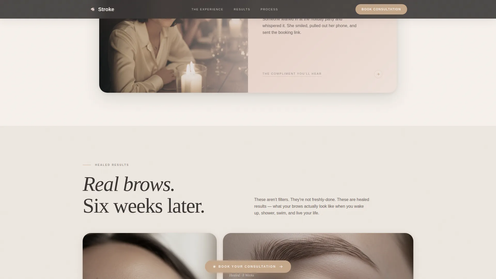 Tattoo & Piercing Studio Specialist Booking Website Template