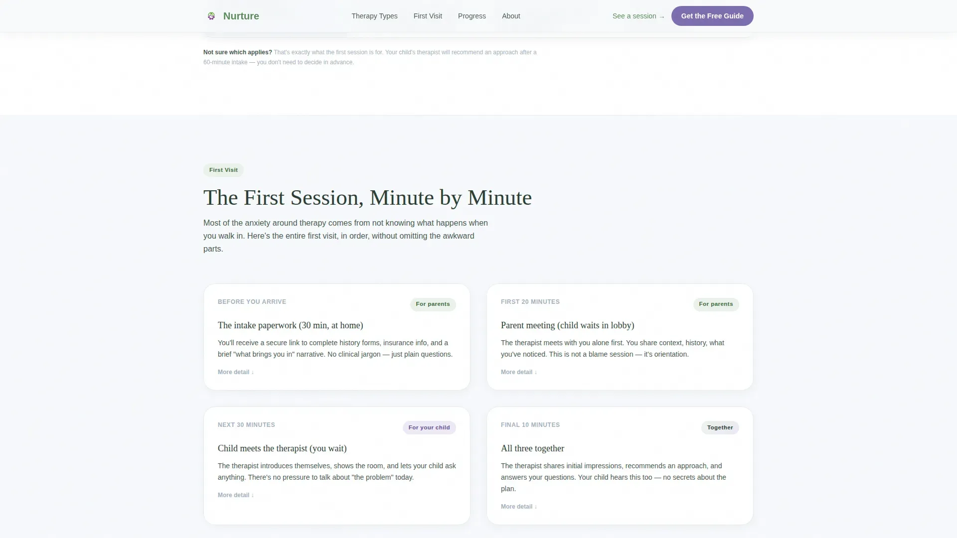 Mental Health & Psychiatry Comparison Website Template
