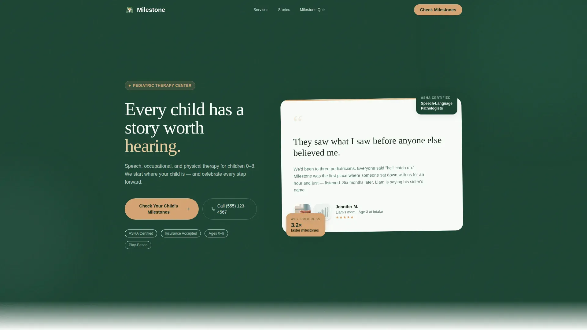 Pediatric & Child Health Reviews Website Template