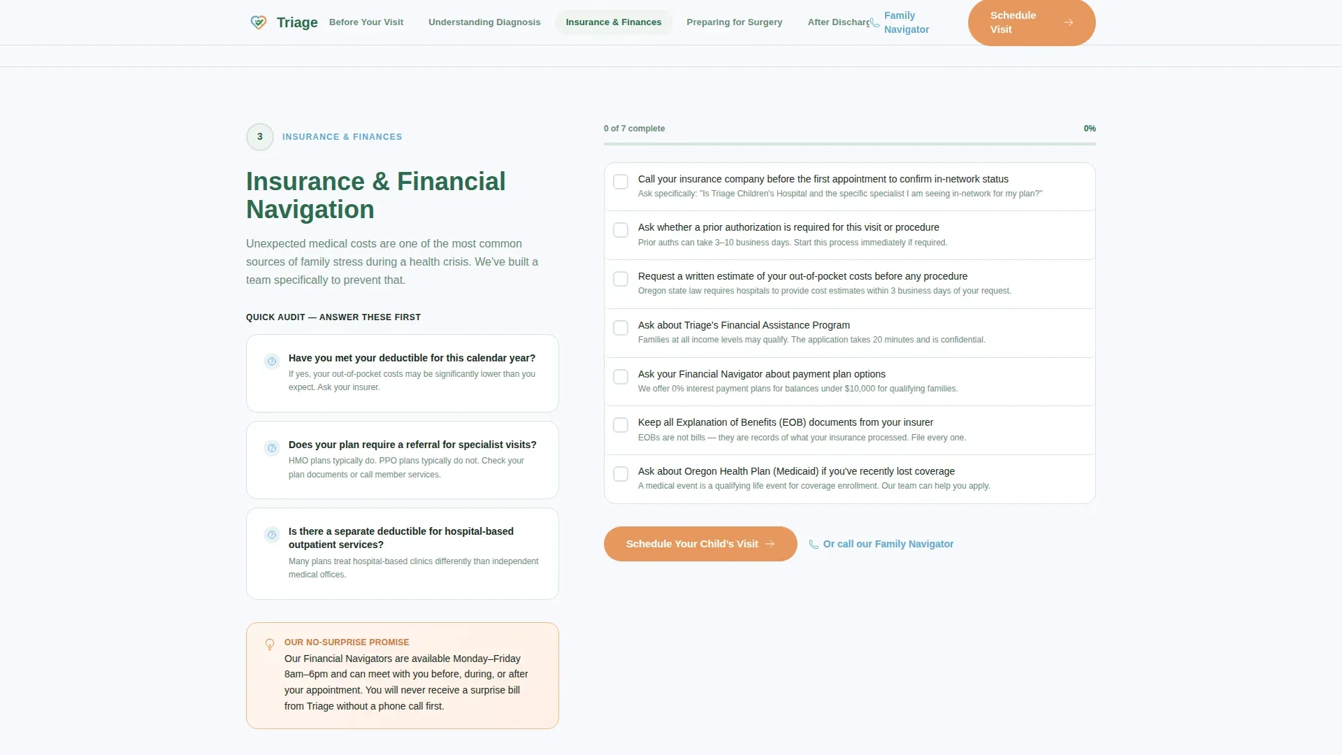 Hospital & Health System Booking Website Template