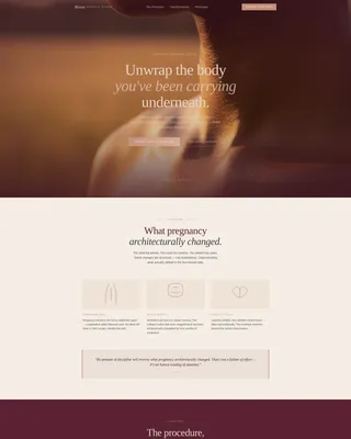 Cosmetic Surgery & Aesthetic Clinic Complete Booking Website Template