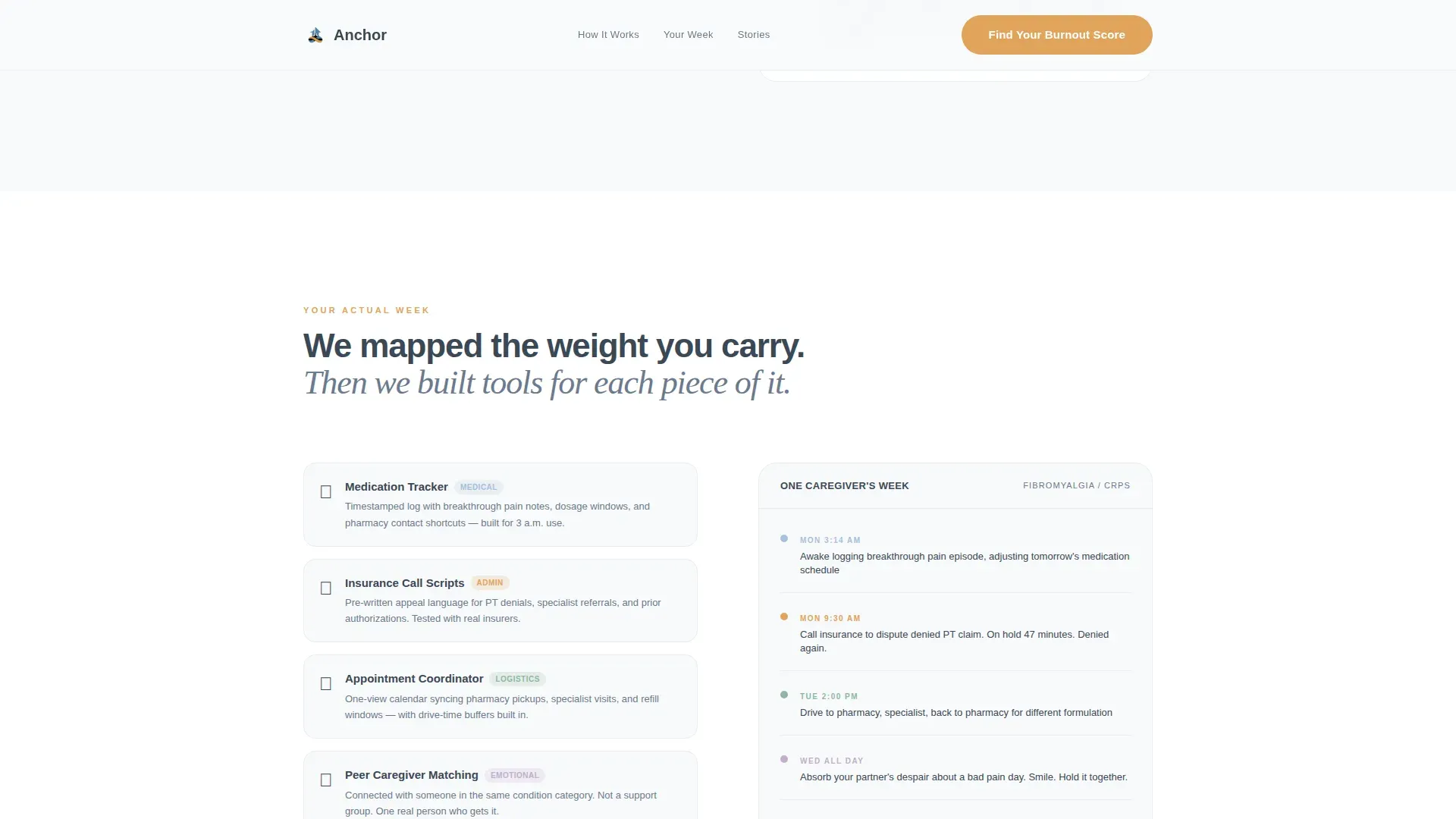 Chronic Pain Care Professional Website Template