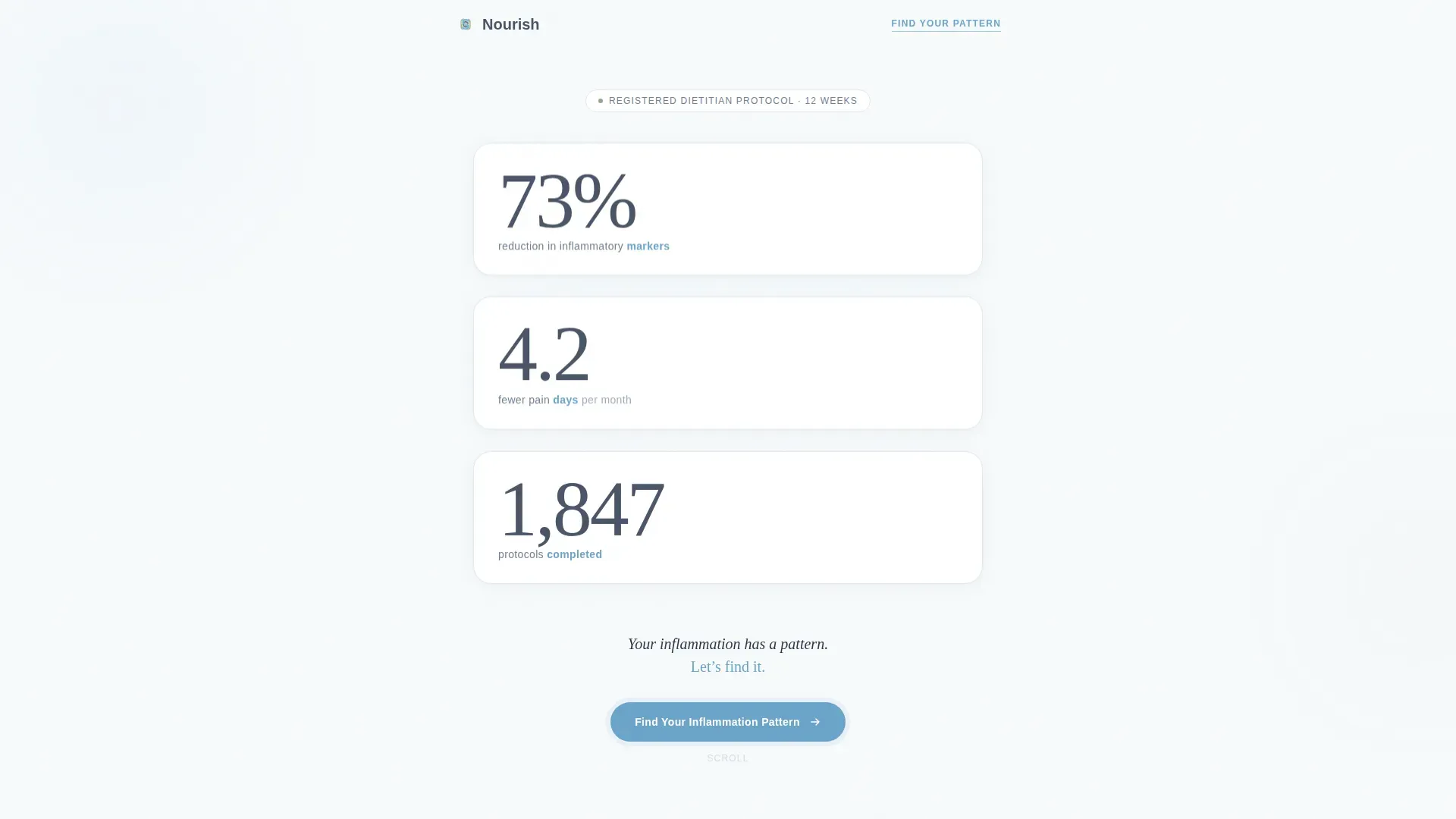 Chronic Pain Care Specialist Professional Website Template