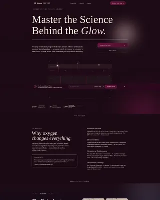 Specialty Beauty Treatments Professional Website Template