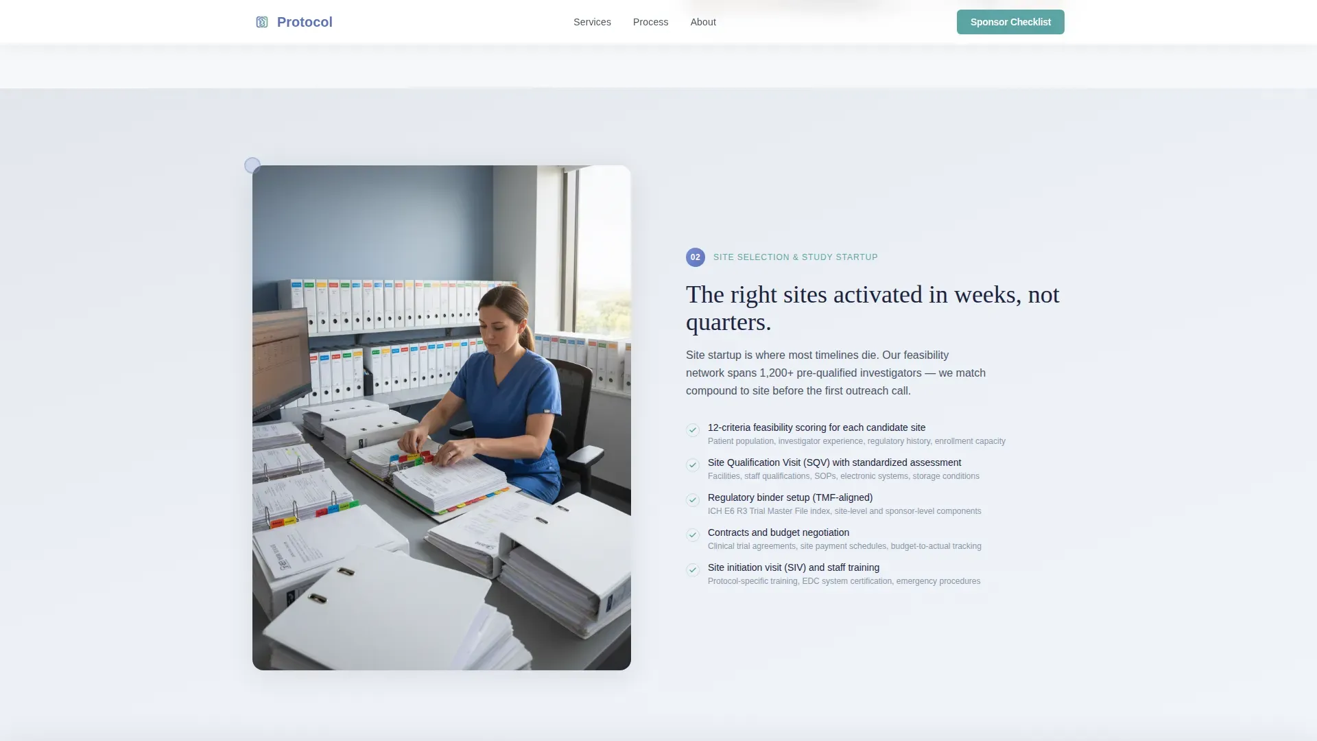 Clinical Research & Trial Professional Website Template