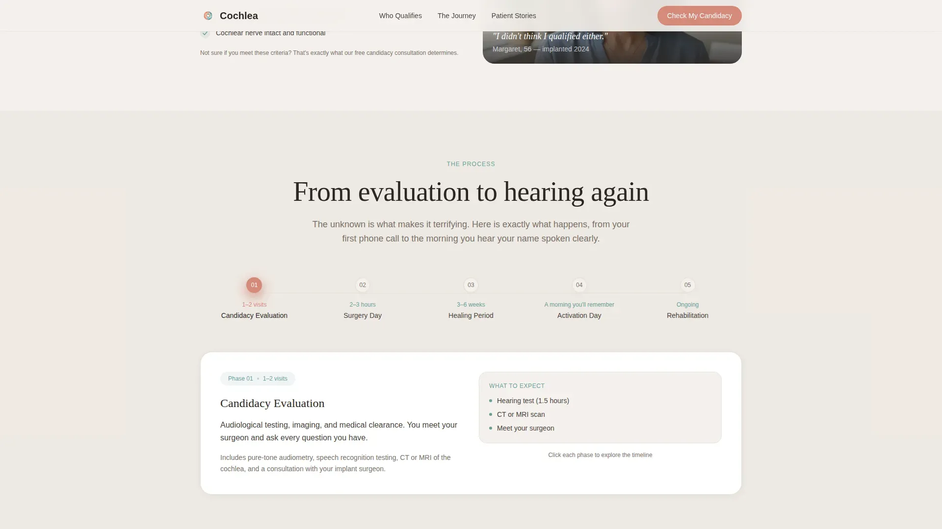 Hearing & Audiology Reviews Website Template