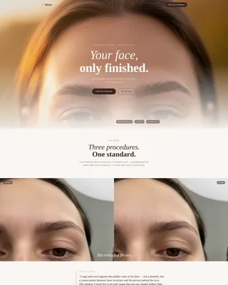 Makeup Artist & MUA Booking Website Template