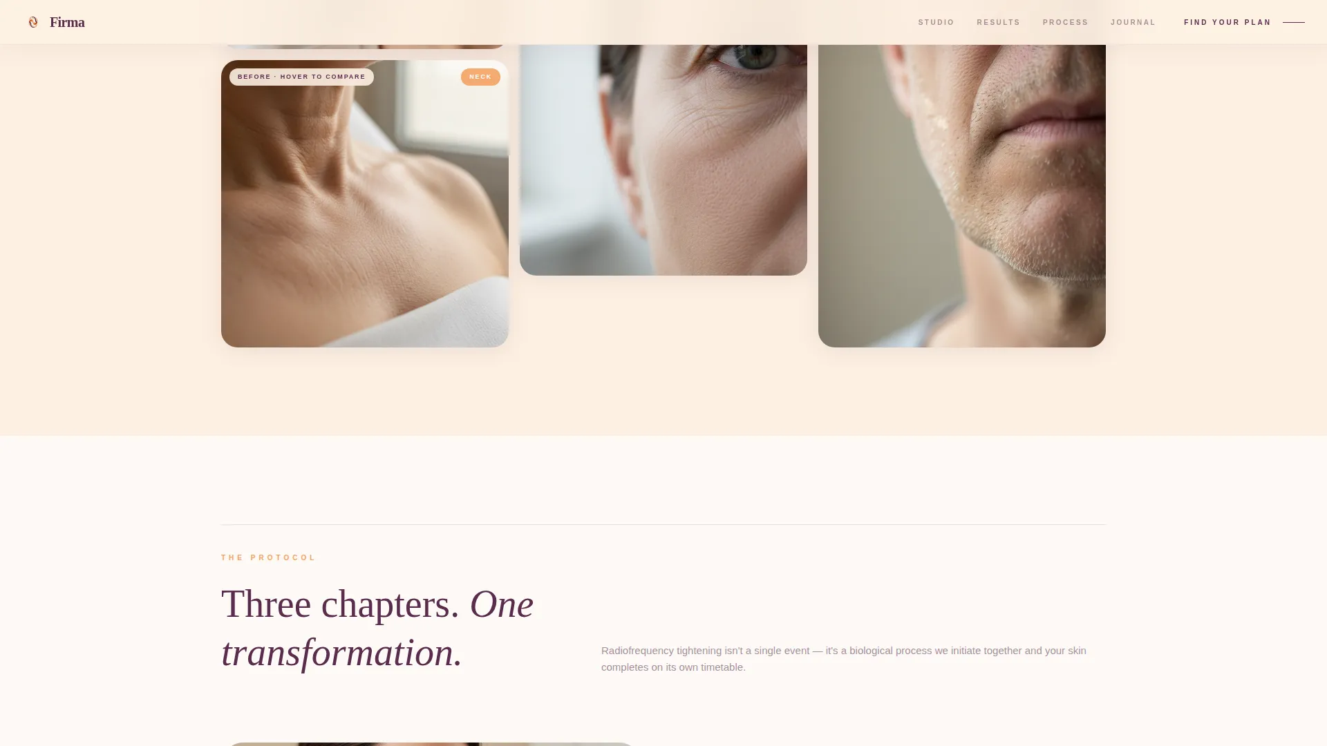 Specialty Beauty Treatments Specialist Booking Website Template
