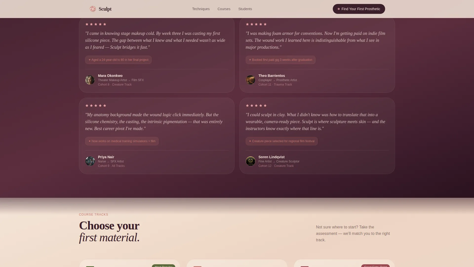 Specialty Beauty Treatments Advanced Professional Website Template