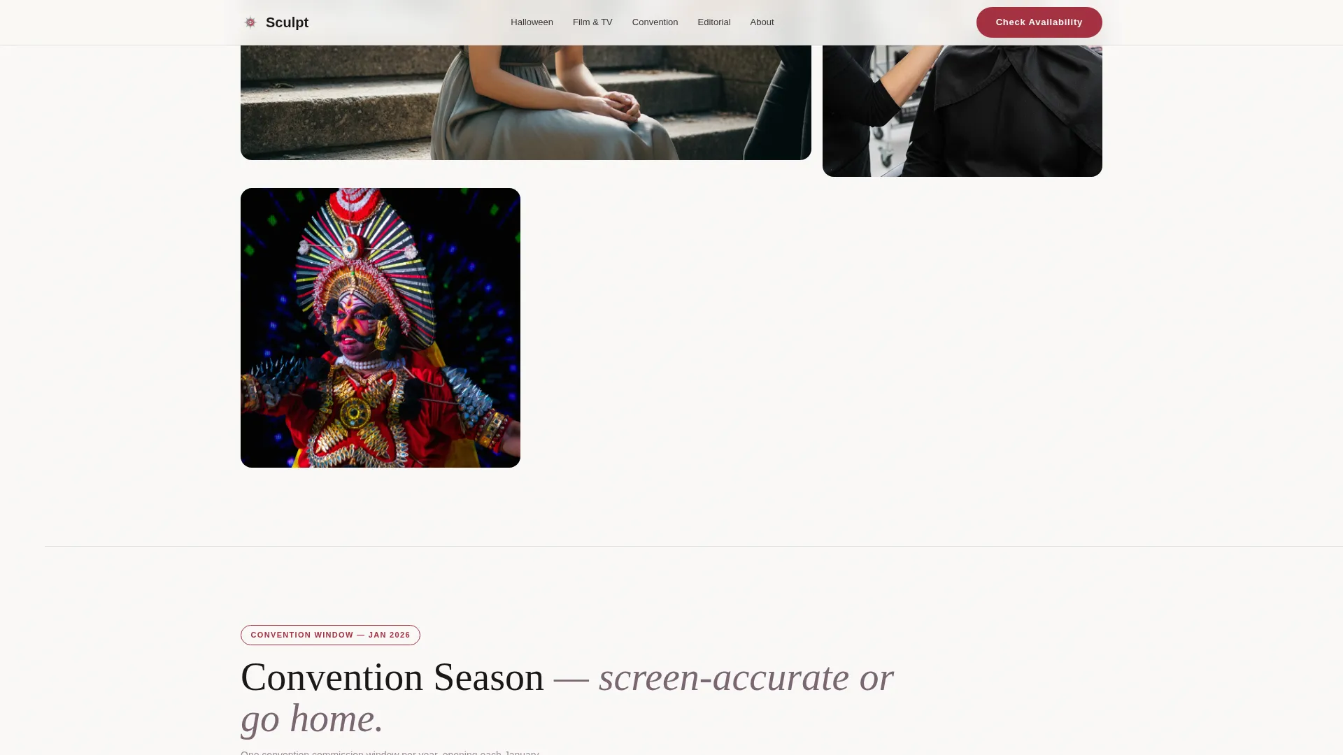 Makeup Artist & MUA Specialist Booking Website Template