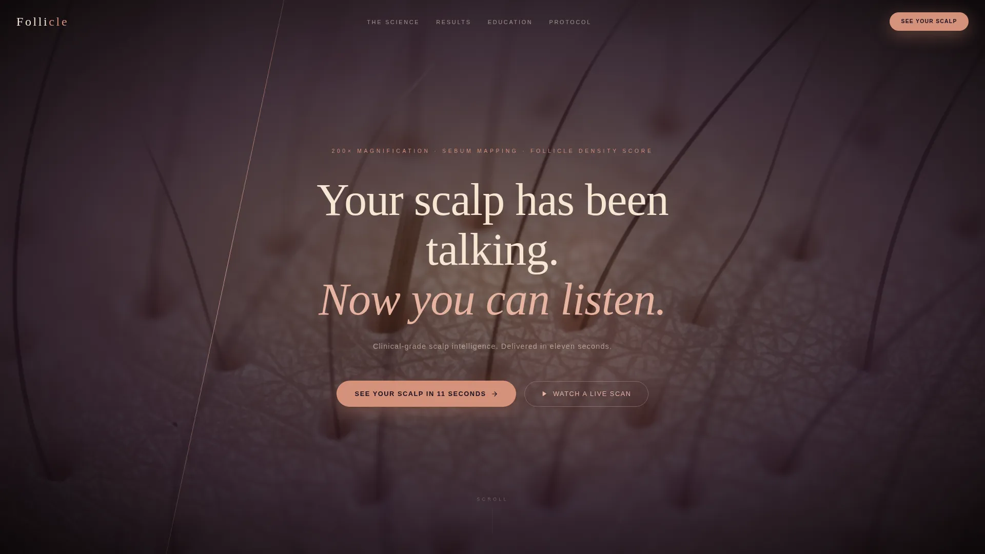 Beauty Tech & Device Professional Website Template