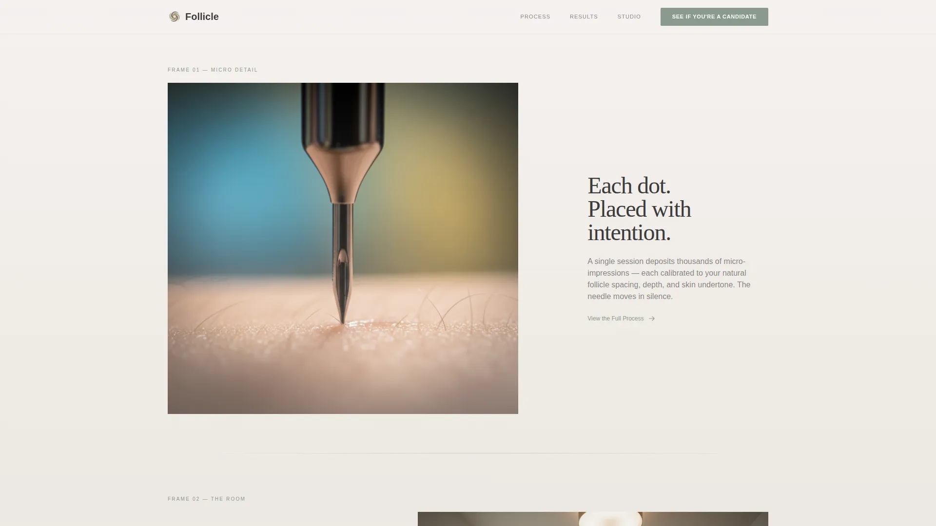 Specialty Beauty Treatments Specialist Professional Website Template