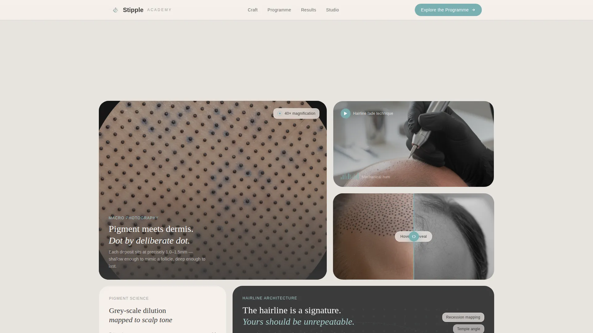 Specialty Beauty Treatments Complete Professional Website Template