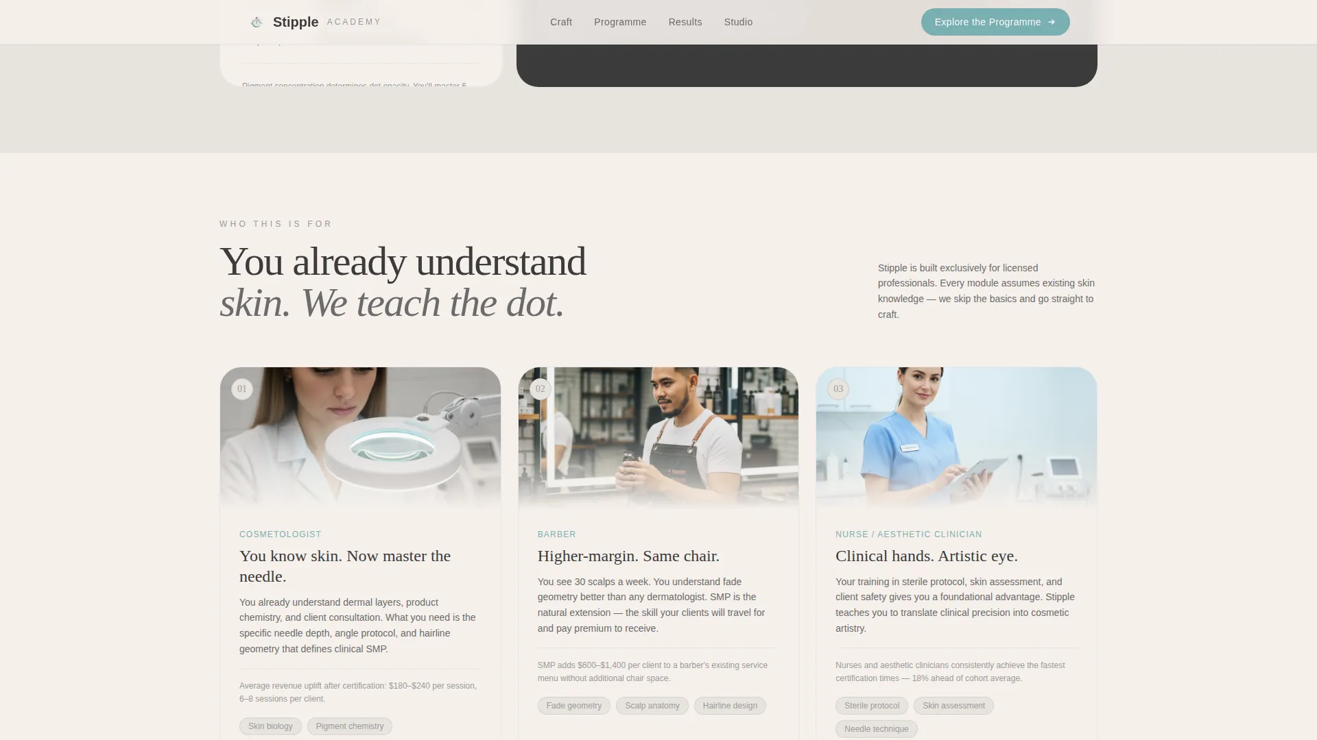 Specialty Beauty Treatments Complete Professional Website Template