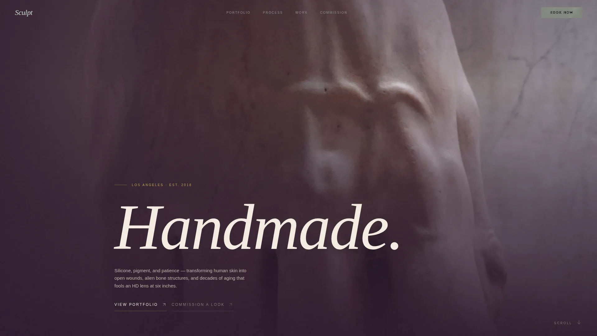 Makeup Artist & MUA Advanced Booking Website Template