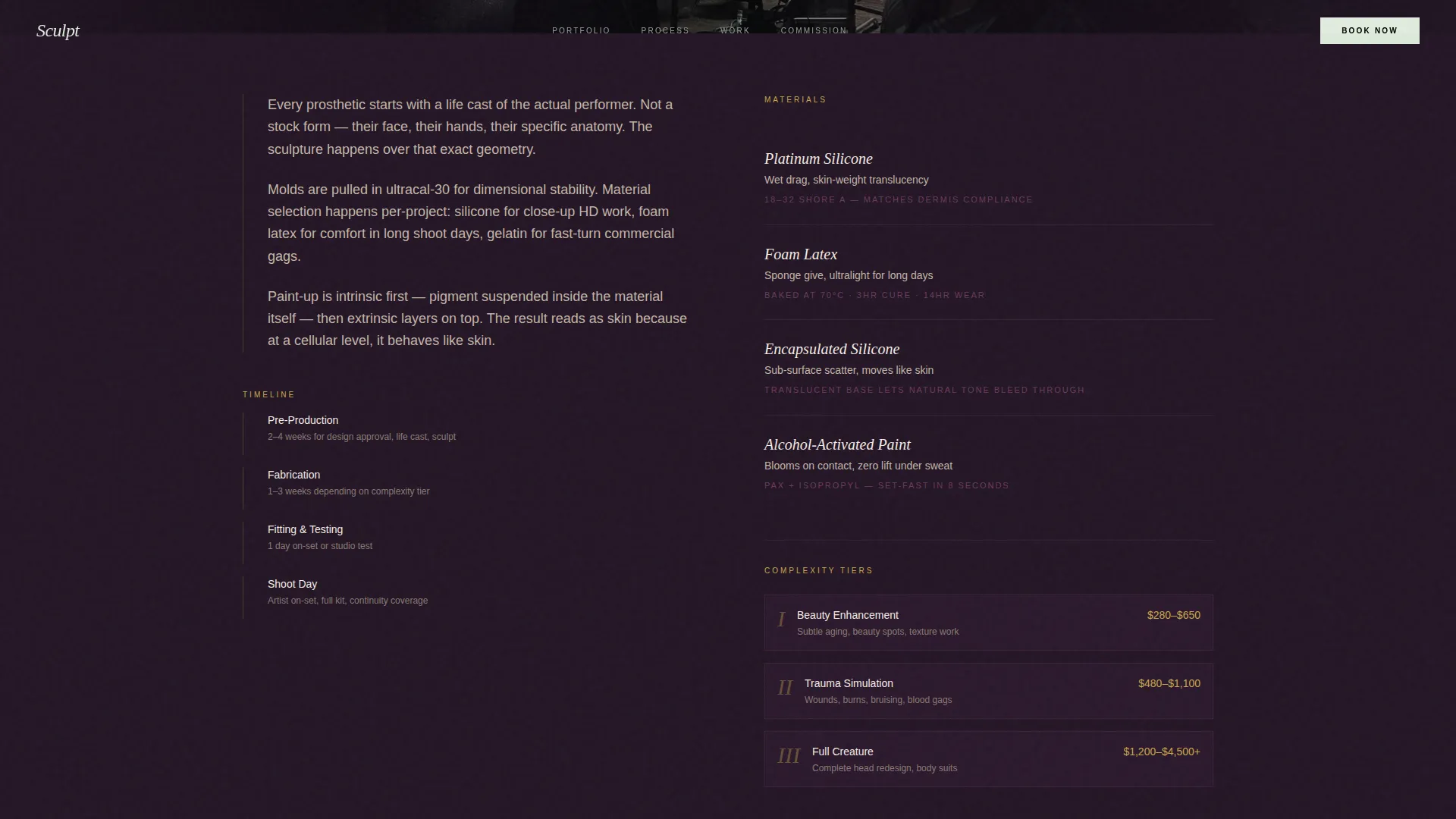 Makeup Artist & MUA Advanced Booking Website Template