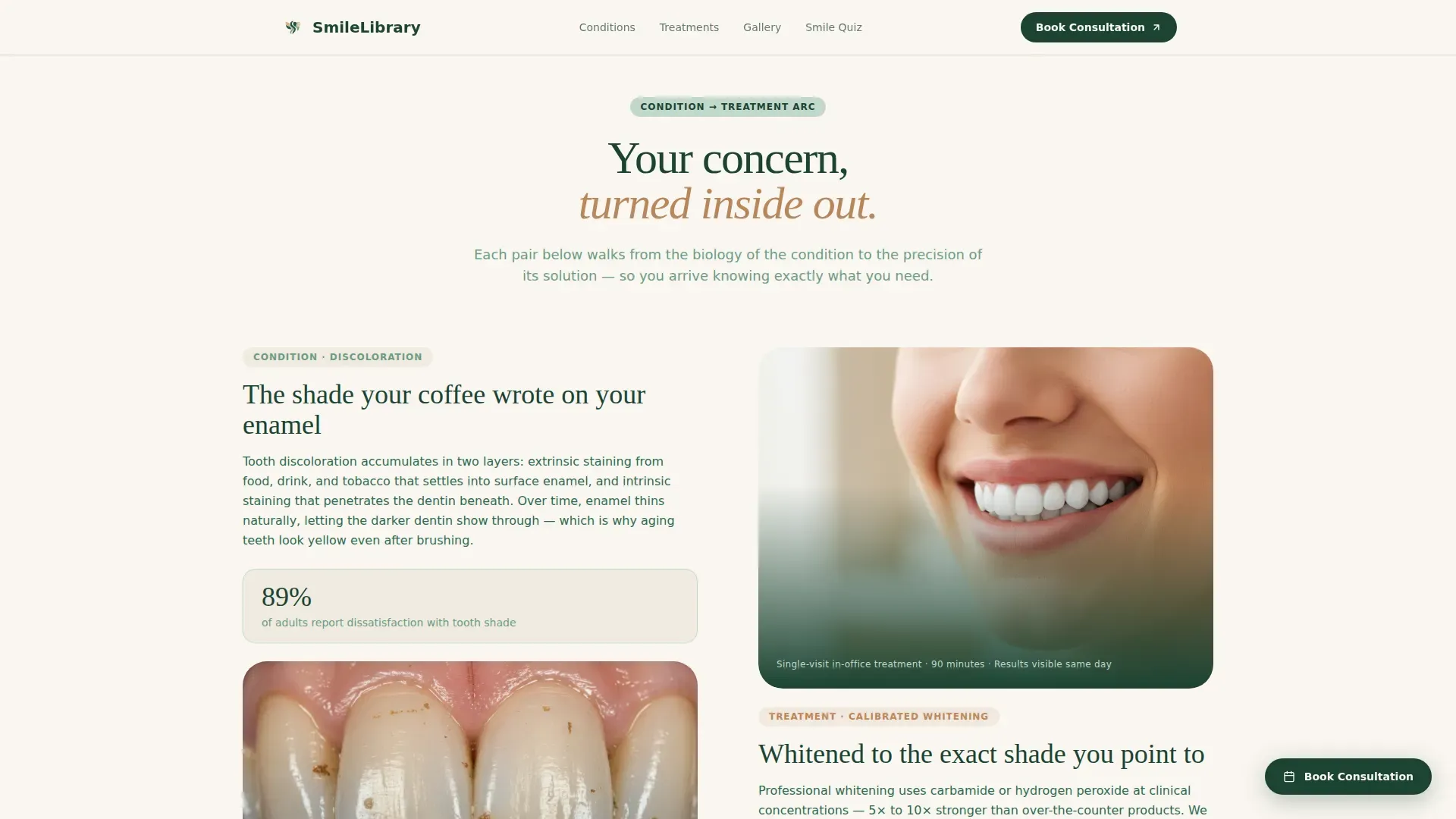 Cosmetic Dentistry Landing page Template