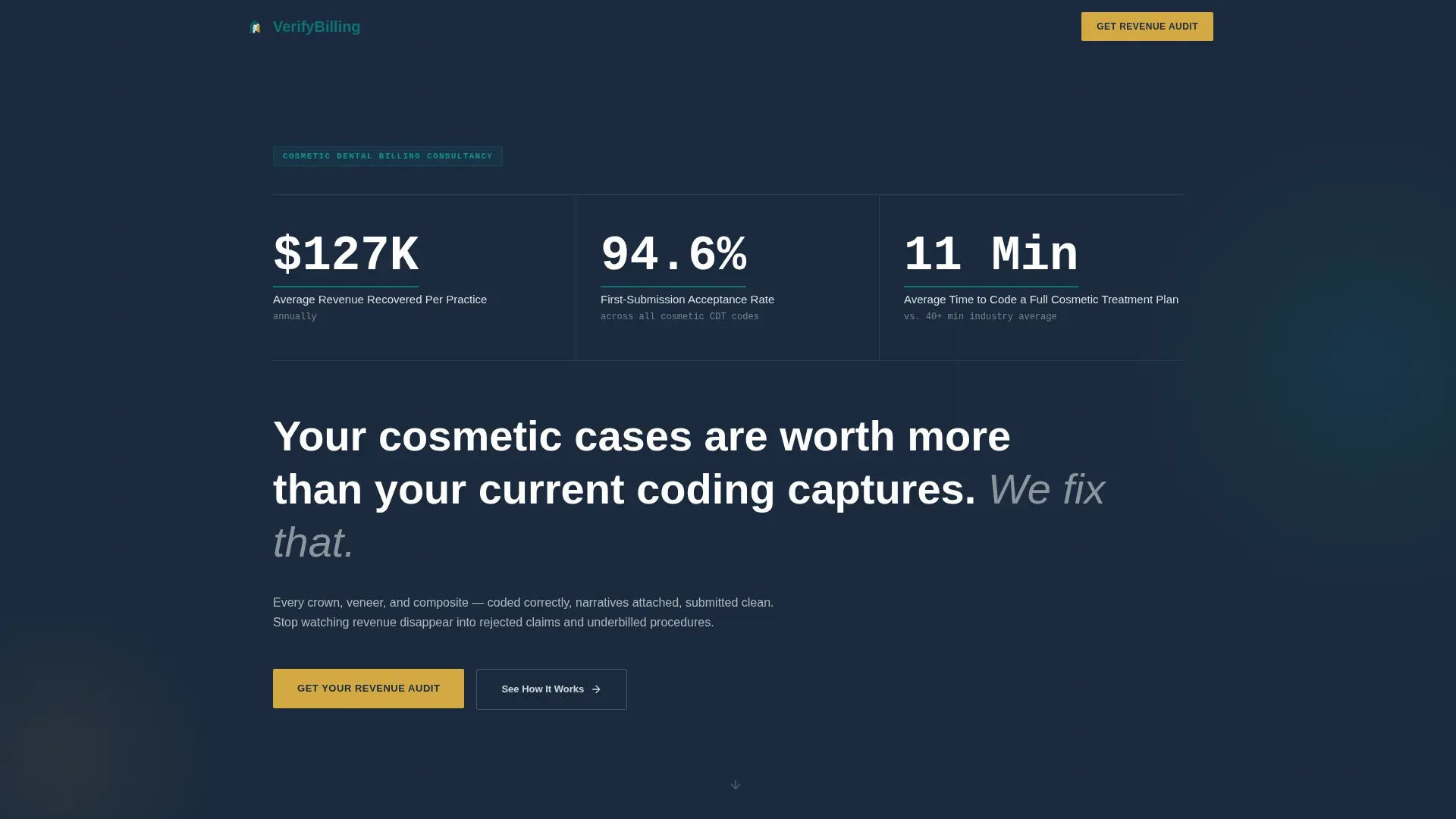 Billing Consulting Landing page Template