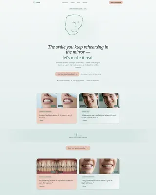 New Patient Landing page Template