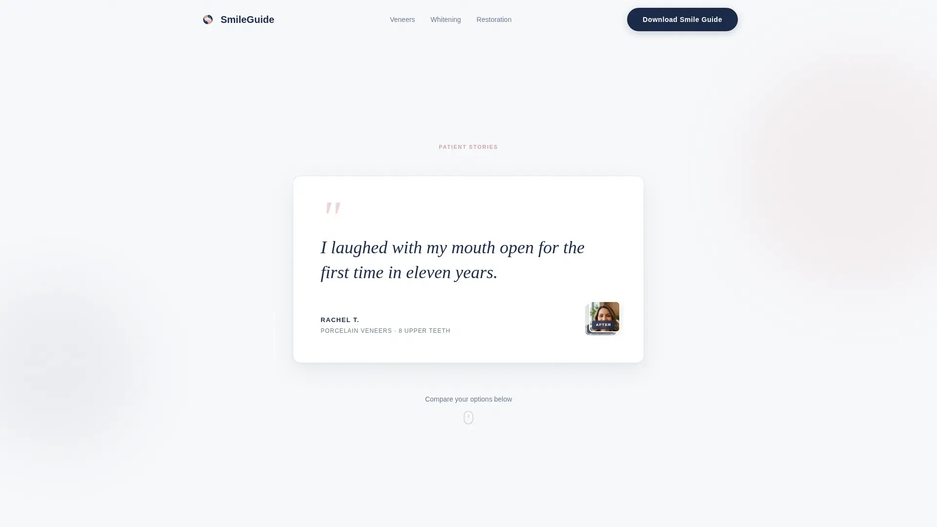 Patient Education Landing page Template