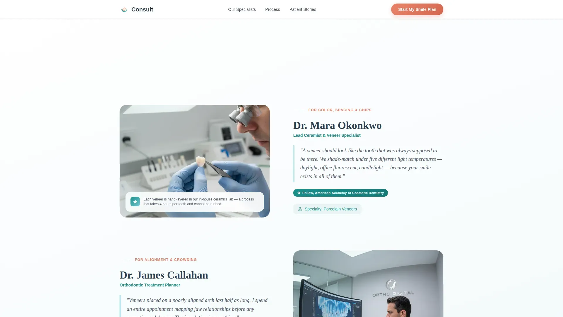 Consultation Landing page Template