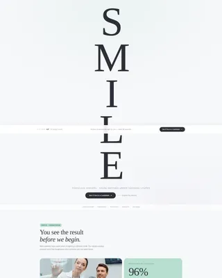 Veneer Services Landing page Template