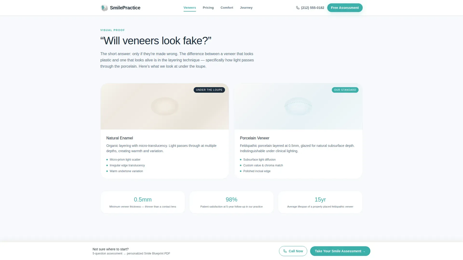 Dental Clinic FAQ & Common Questions Website Template